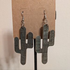 🎄BOGO FREE🎄Cactus Shaped Earrings